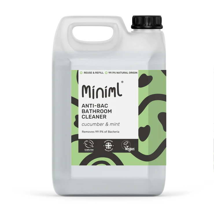 Miniml Anti-Bac Bathroom Cleaner - Cucumber & Mint
