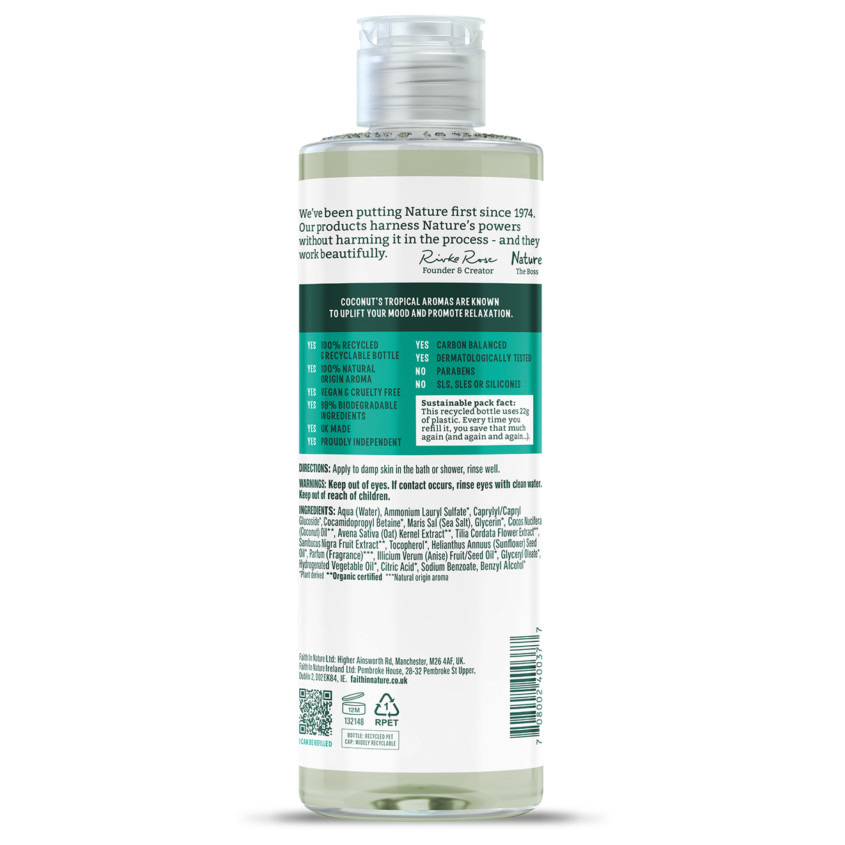 Faith in Nature Body Wash - Coconut