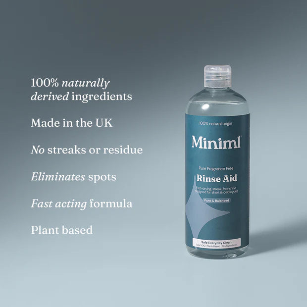 Miniml Rinse Aid - Pure & Balanced