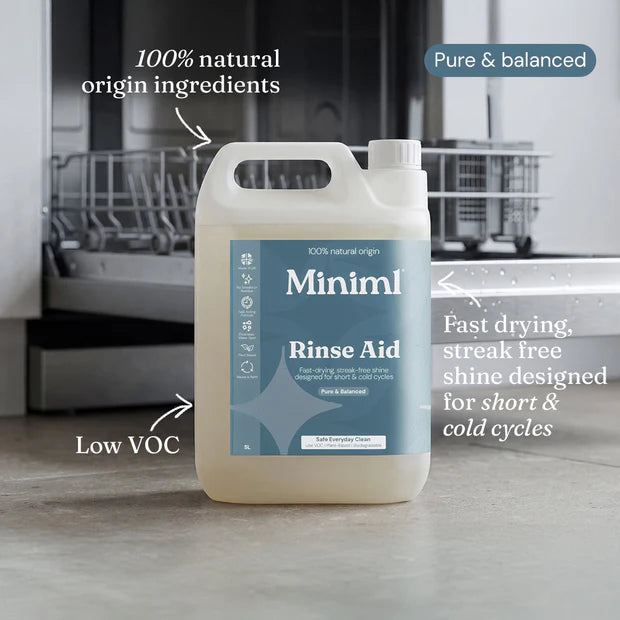 Miniml Rinse Aid - Pure & Balanced