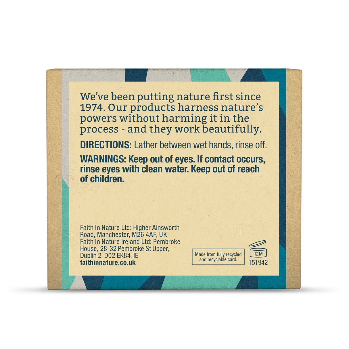 Faith in Nature Soap - Fragrance Free