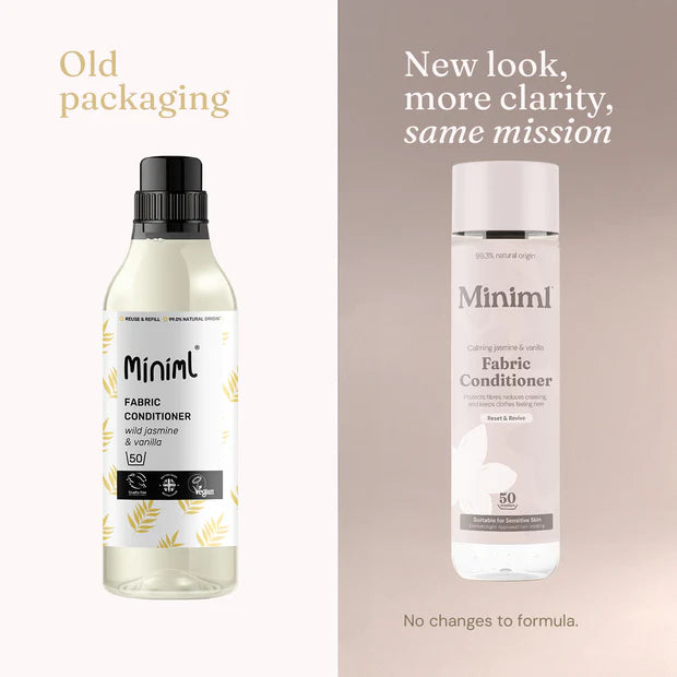 Miniml Fabric Conditioner - Calming Jasmine Jasmine & Vanilla