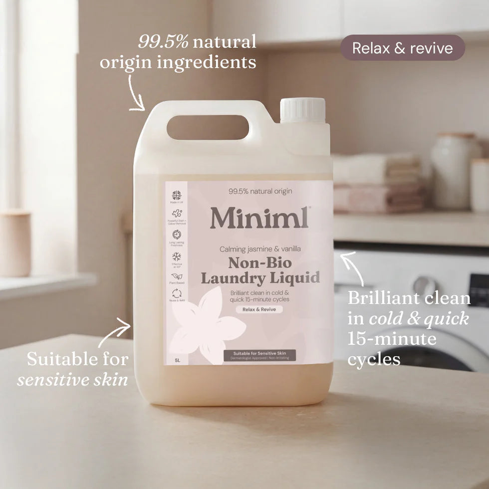 Miniml Laundry Liquid - Calming Jasmine & Vanilla