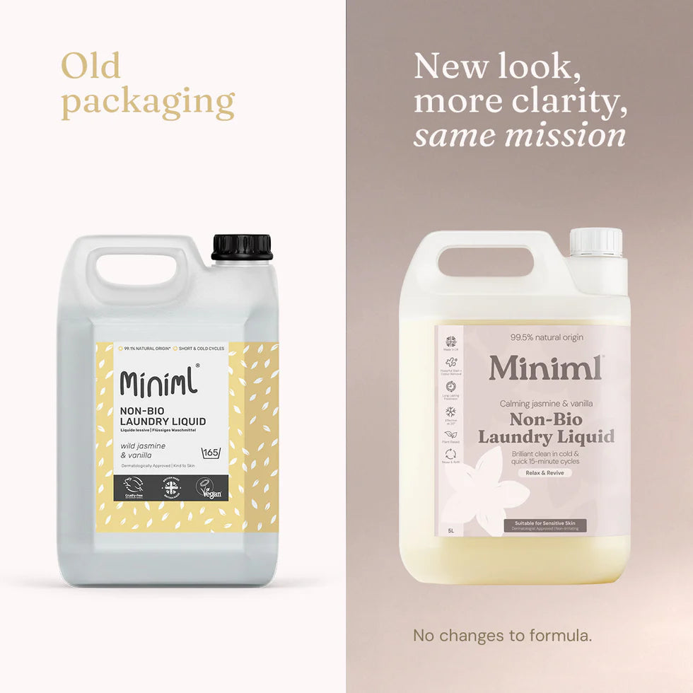 Miniml Laundry Liquid - Calming Jasmine & Vanilla