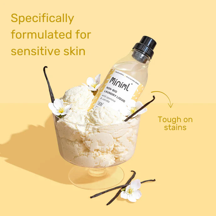 Miniml Laundry Liquid - Wild Jasmine & Vanilla - Personal refill