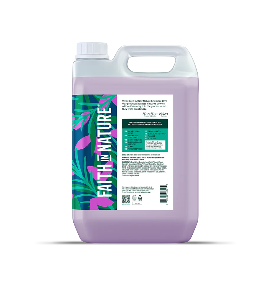 Faith in Nature Hand Wash - Lavender & Geranium