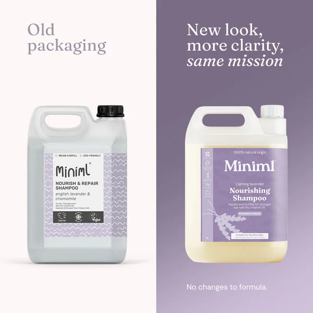 Miniml Nourishing Shampoo - Calming Lavender