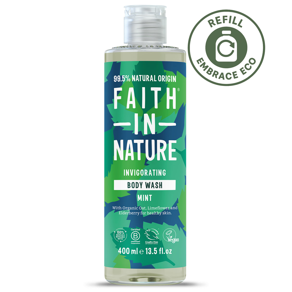 Faith in Nature Body Wash - Mint