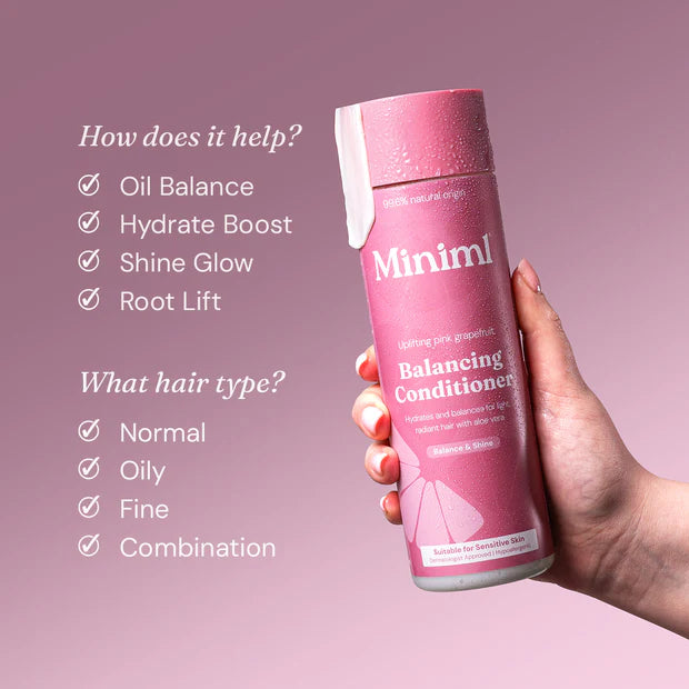 Miniml Balancing Conditioner - Uplifting Pink Grapefruit