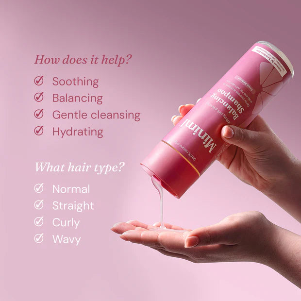 Miniml Balancing Shampoo - Uplifting Pink Grapefruit