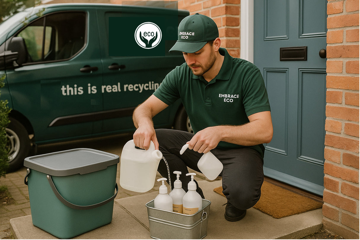 Embrace Eco Refill Box – Your Personal Eco Refill & Delivery Hub