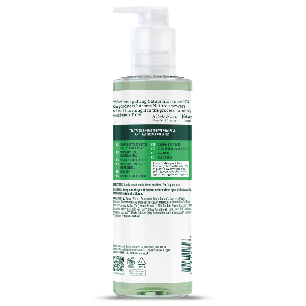 Faith in Nature Hand Wash - Tea Tree