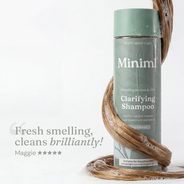 Miniml Clarifying Shampoo - Refreshing Tea Tree & Mint