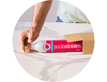 Sodastream Gas bottles - Blue twist - New