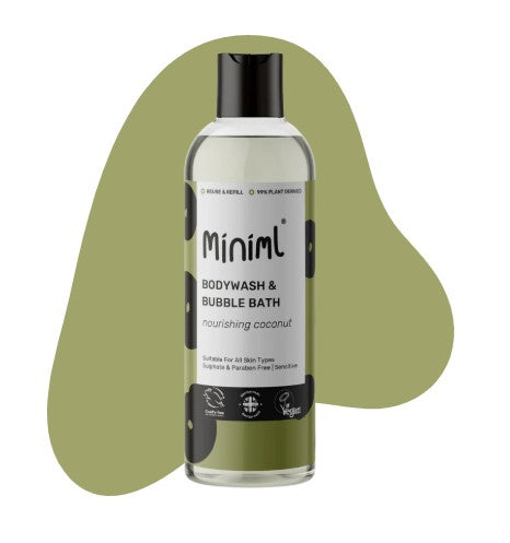 Miniml Bodywash & Bubble Bath - Nourishing Coconut - Personal refill