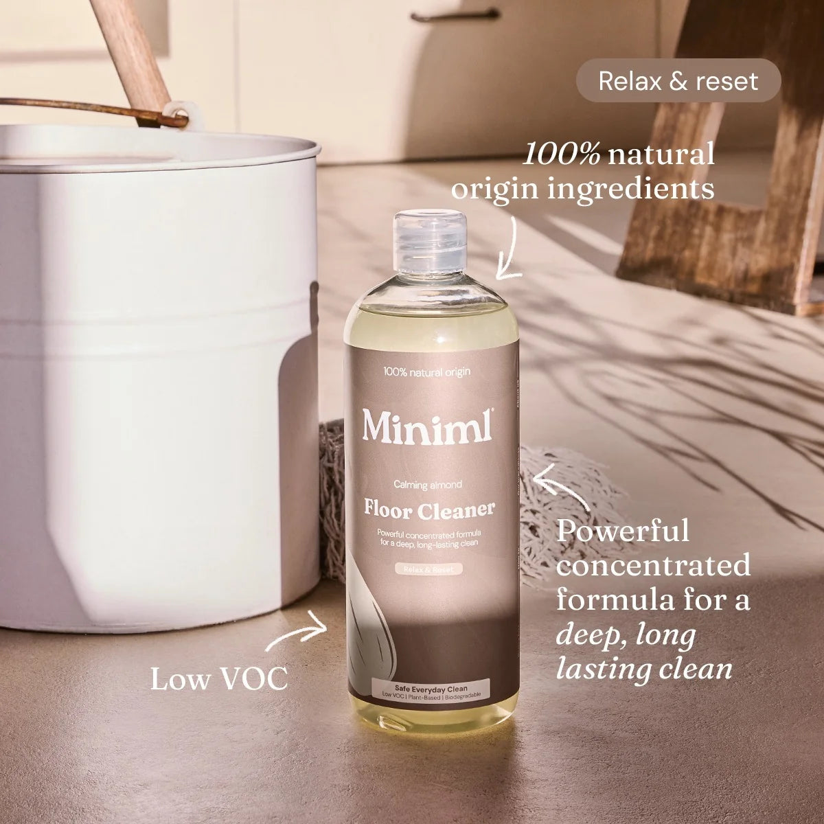 Miniml Floor Cleaner - Calming Almond