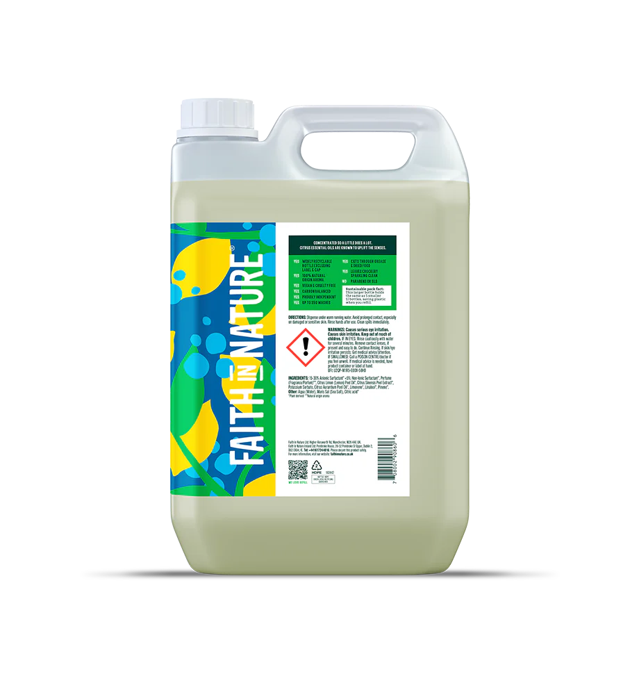 Faith in Nature Washing Up Liquid - Lemon