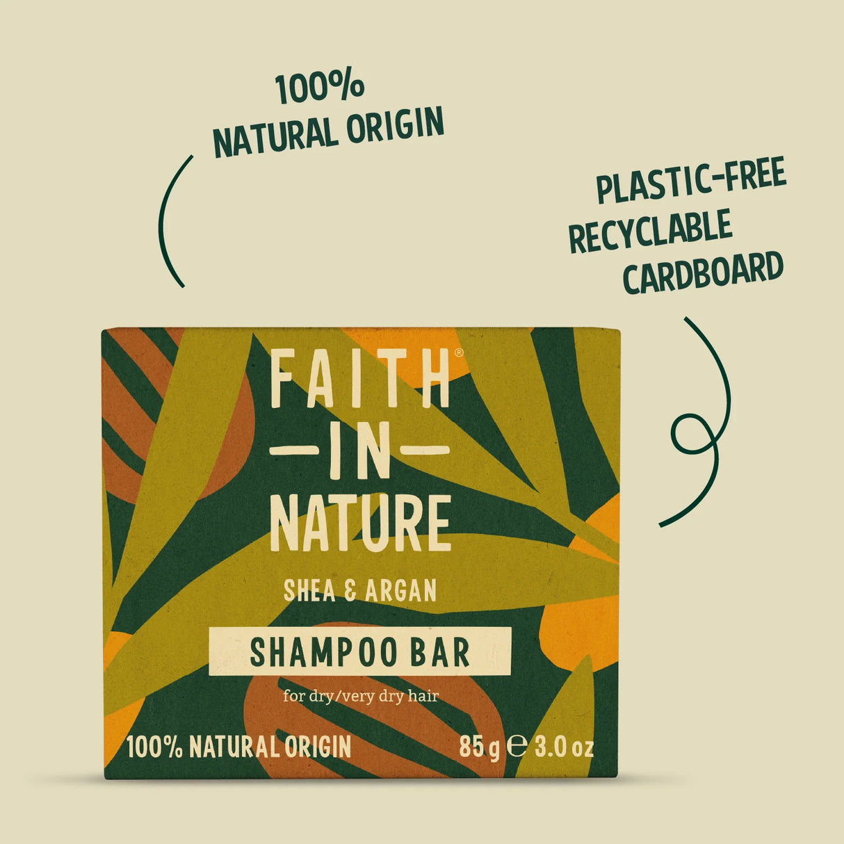 Faith in Nature Shampoo Bar - Shea & Argan