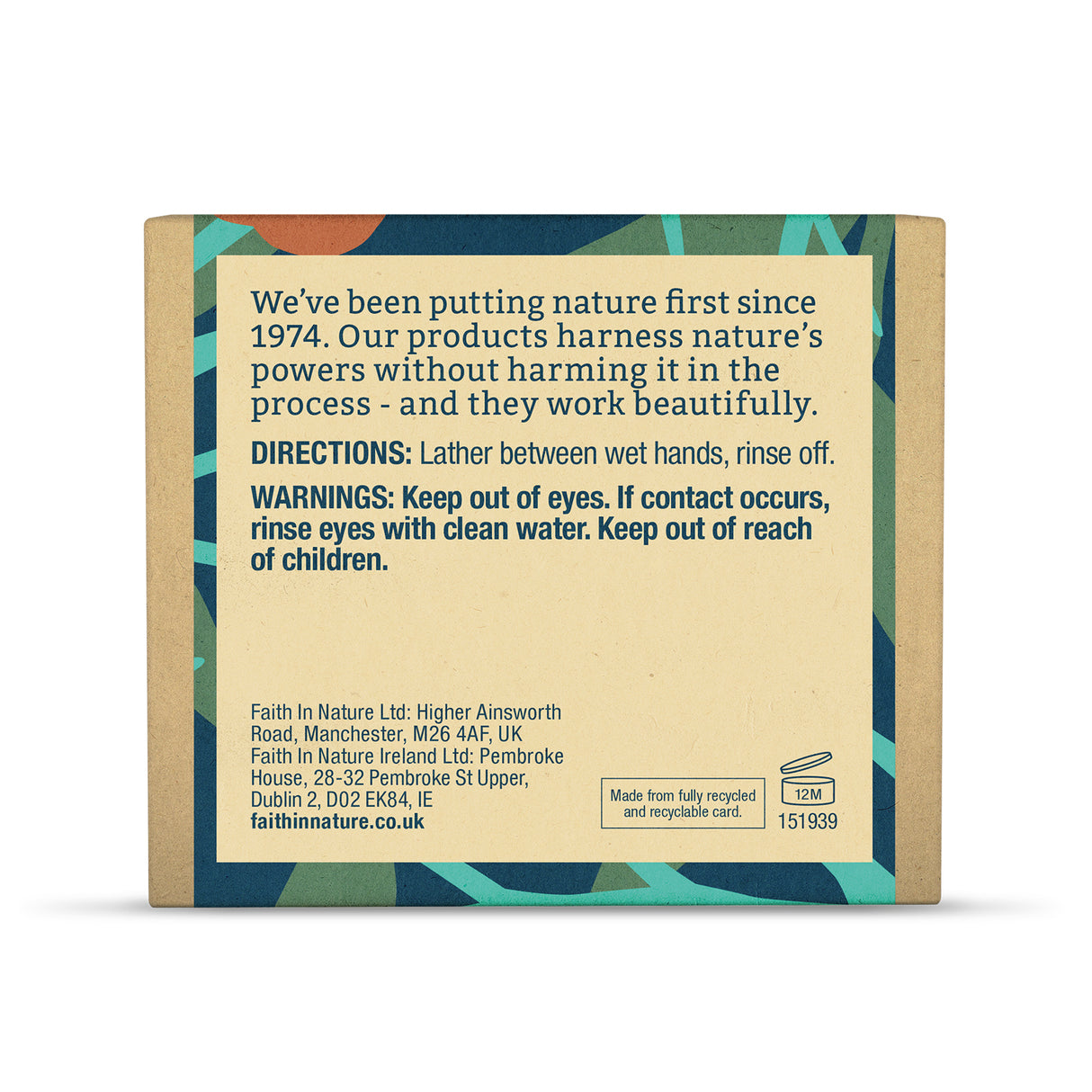 Faith in Nature Soap - Blue Cedar