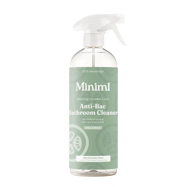 Miniml Anti-Bac Bathroom Cleaner - Refreshing Cucumber & Mint
