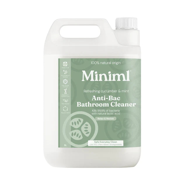 Miniml Anti-Bac Bathroom Cleaner - Refreshing Cucumber & Mint