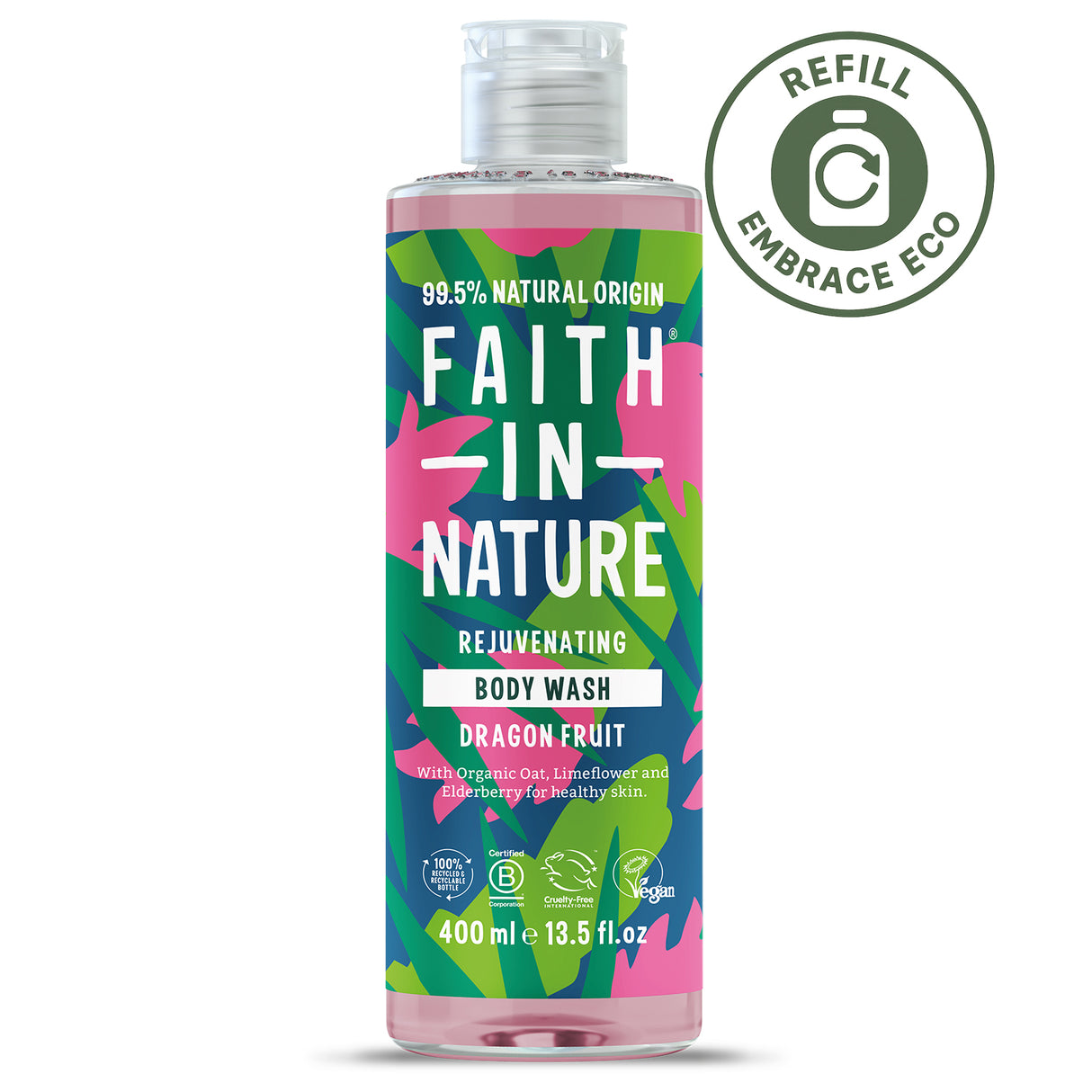 Faith in Nature Body Wash - Dragon Fruit