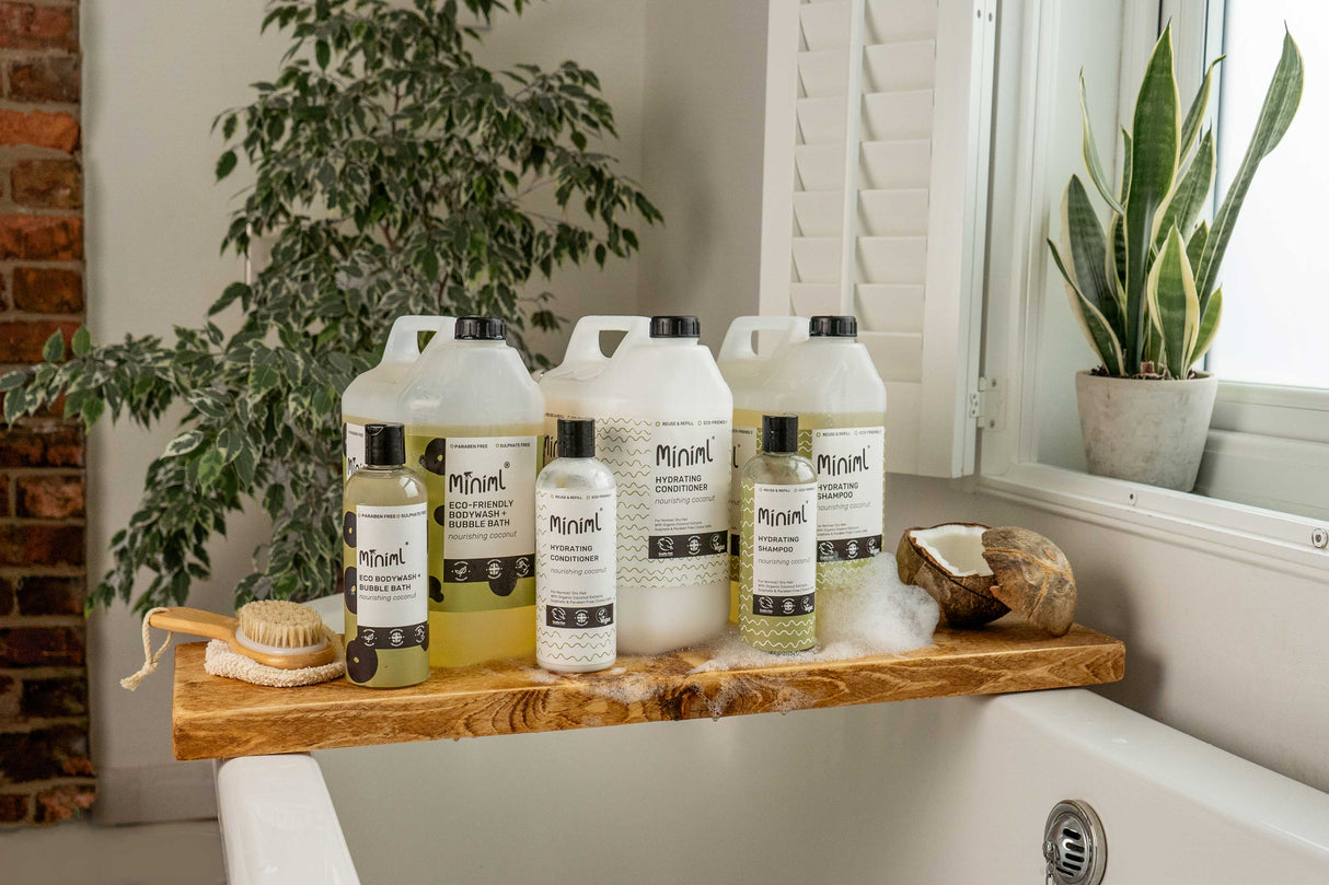 Miniml Bodywash & Bubble Bath - Nourishing Coconut - Personal refill