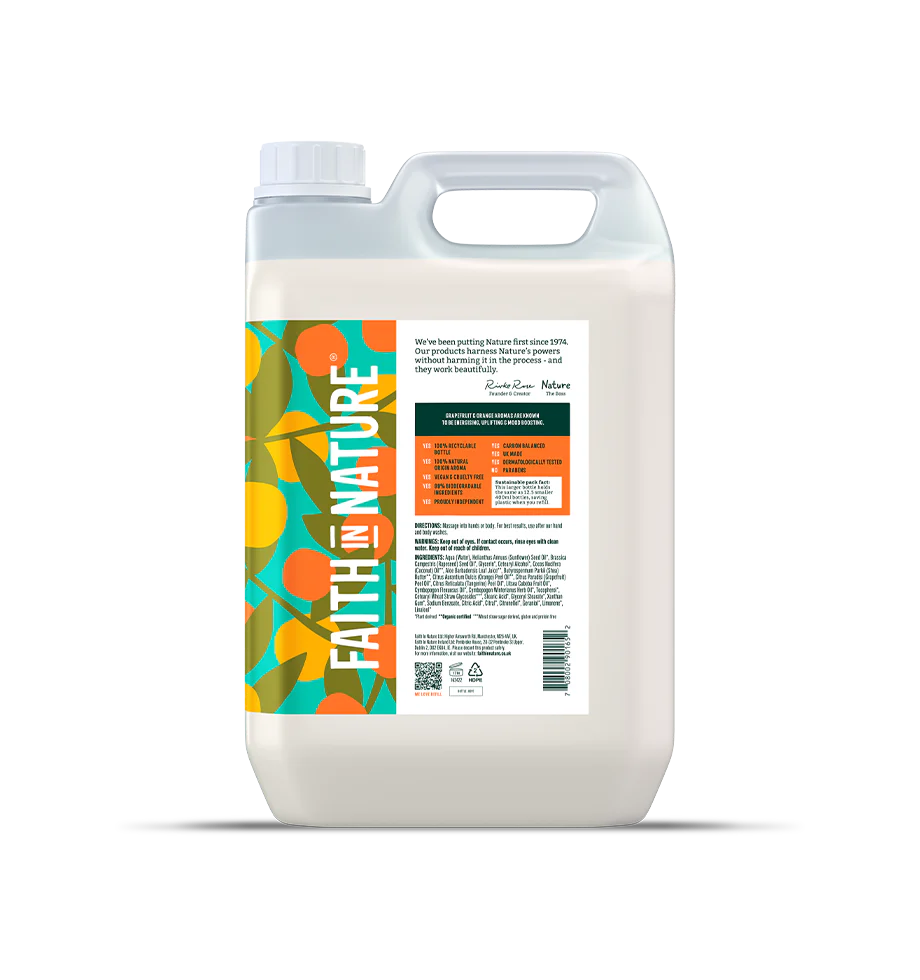 Faith in Nature Hand & Body Lotion - Grapefruit & Orange