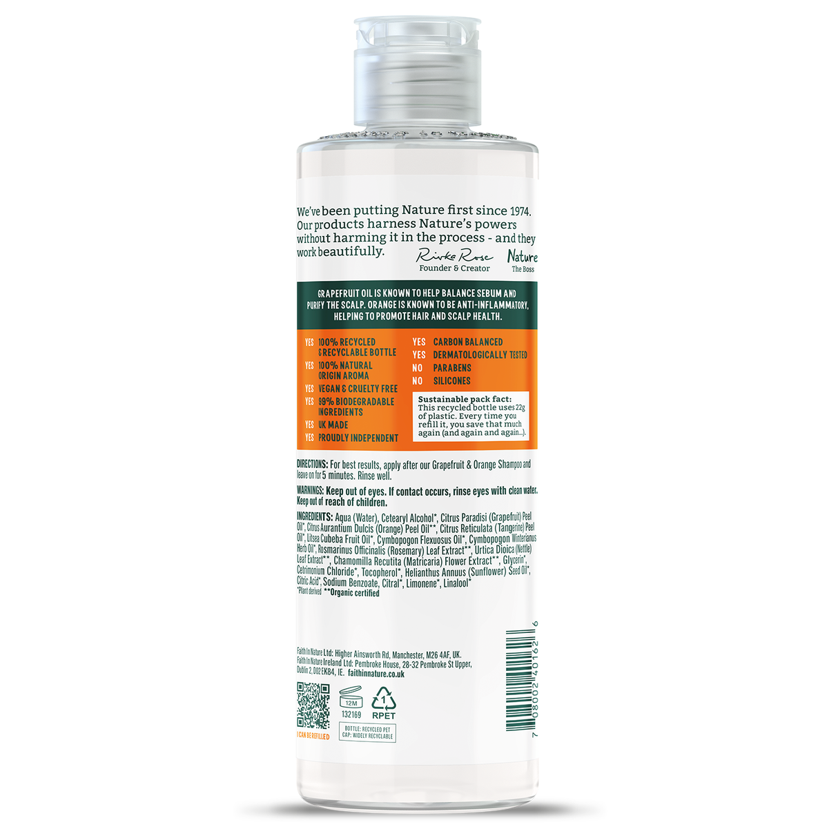 Faith in Nature Conditioner - Grapefruit & Orange