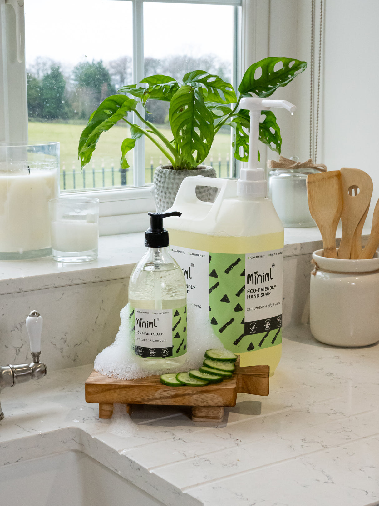 Miniml Hand Wash - Cucumber & Aloe Vera