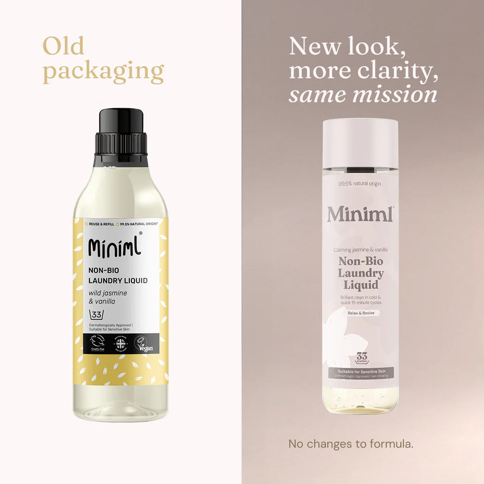 Miniml Laundry Liquid - Calming Jasmine & Vanilla