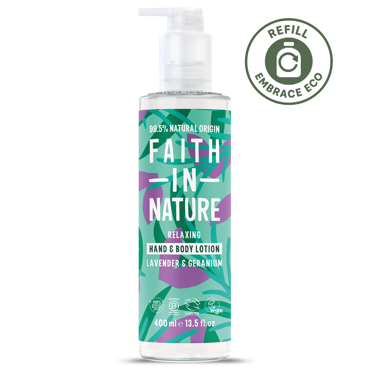 Faith in Nature Hand & Body Lotion - Lavender & Geranium