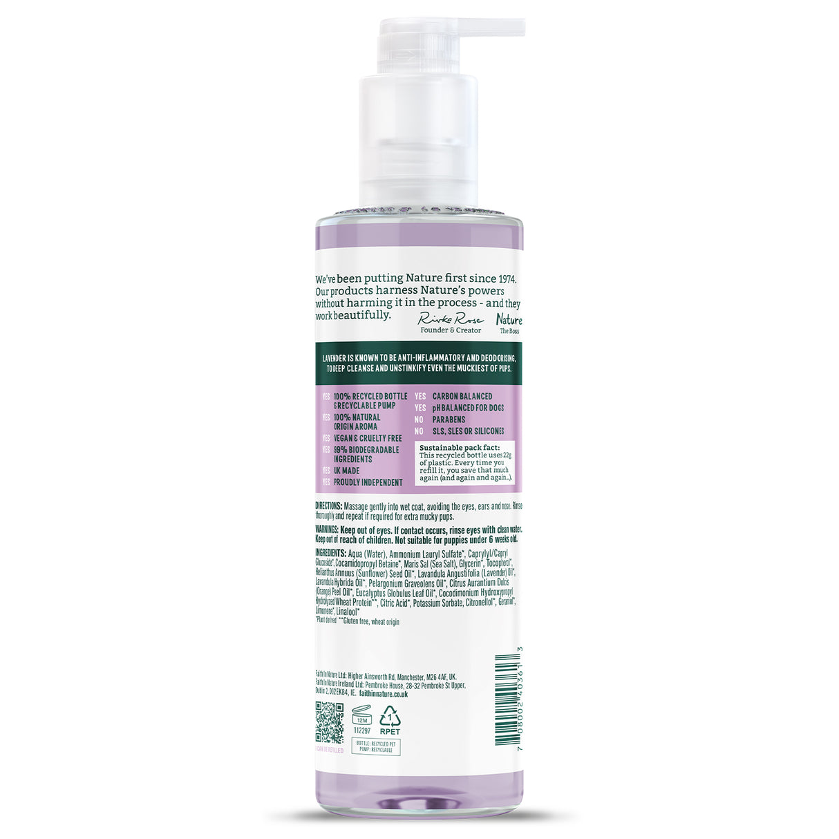 Faith in Nature Dog Shampoo - Lavender