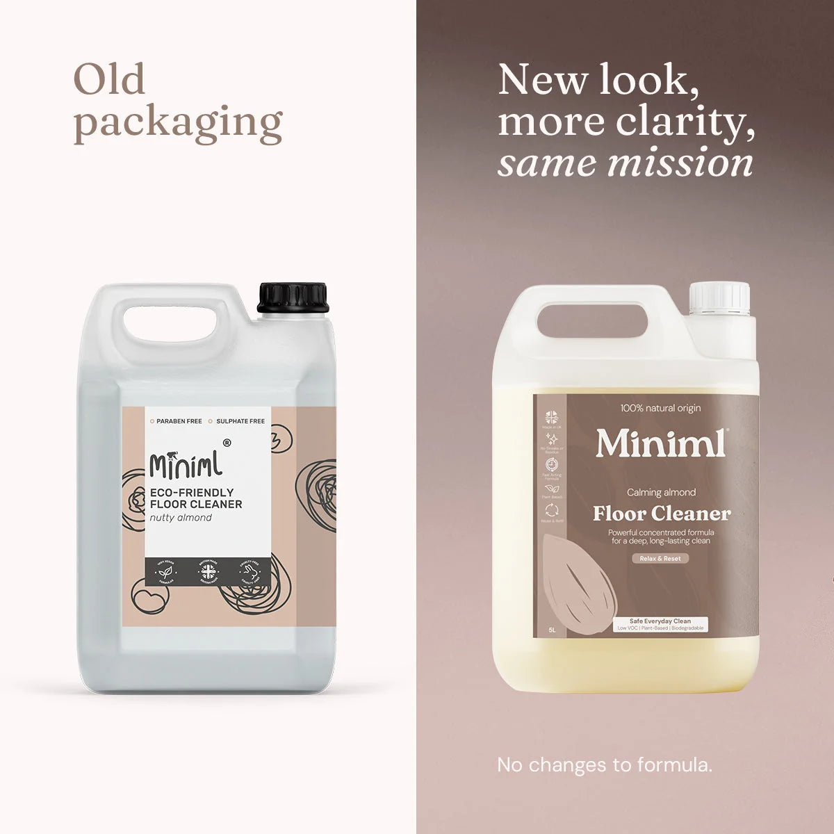 Miniml Floor Cleaner - Calming Almond