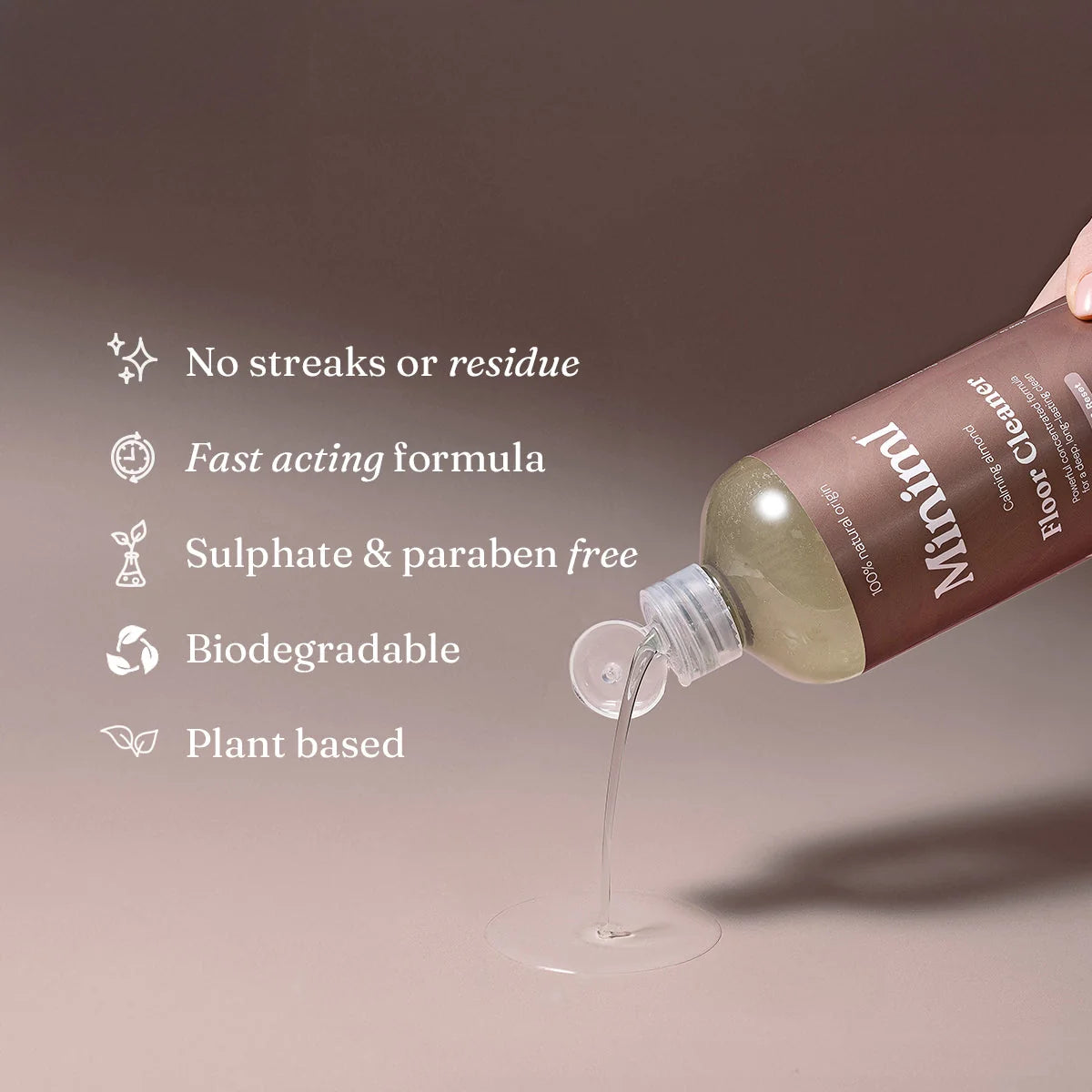 Miniml Floor Cleaner - Calming Almond