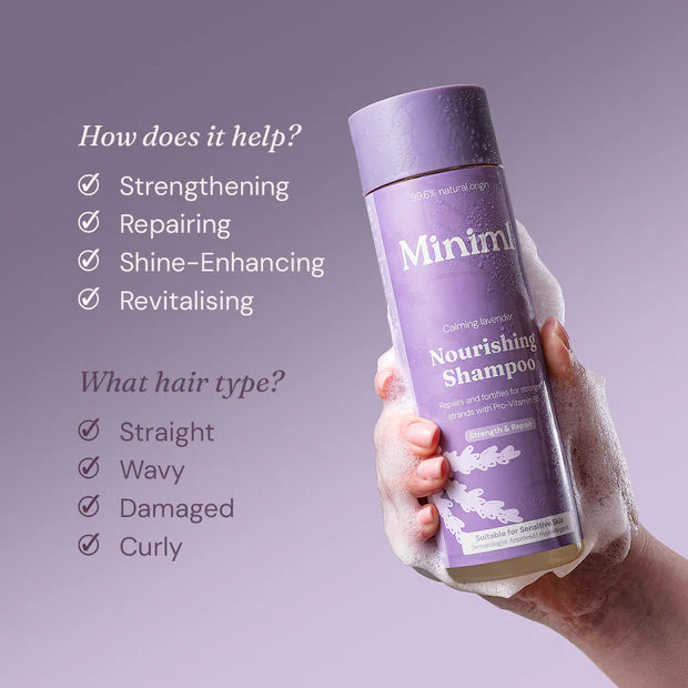 Miniml Nourishing Shampoo - Calming Lavender