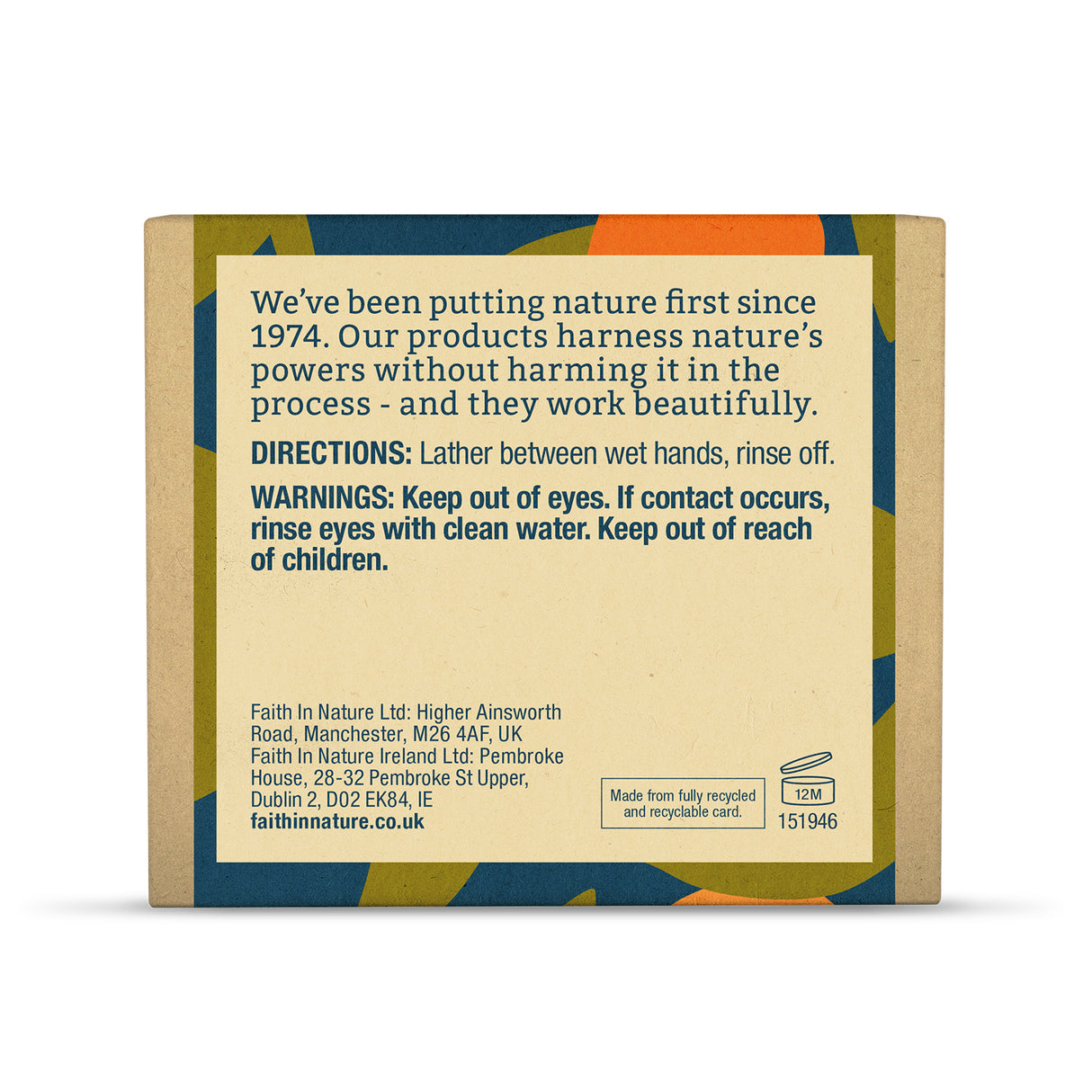 Faith in Nature Soap - Orange