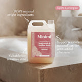 Miniml Bodywash & Bubble Bath - Uplifting Pink Grapefruit & Aloe Vera