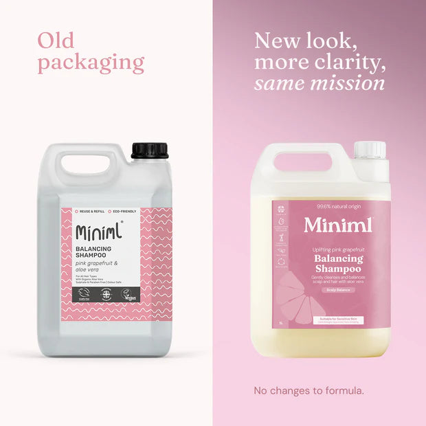 Miniml Balancing Shampoo - Uplifting Pink Grapefruit