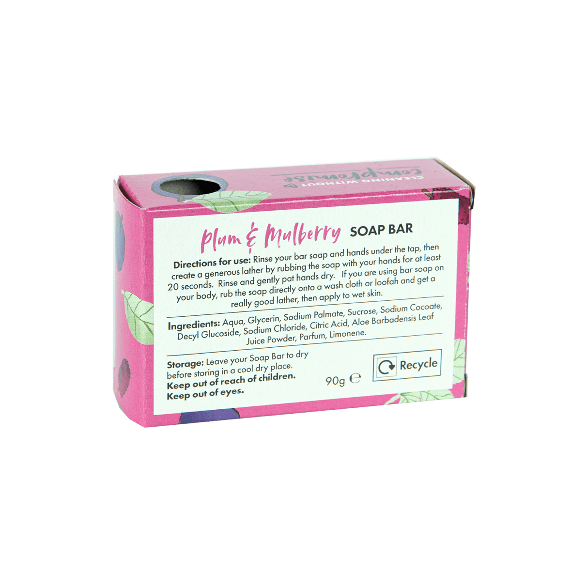 Bio-D Soap Bar - Plum & Mulberry