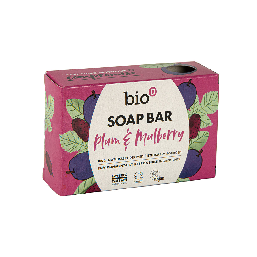 Bio-D Soap Bar - Plum & Mulberry