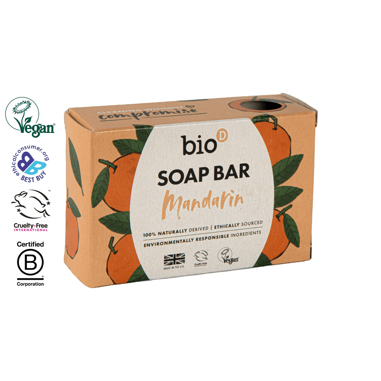 Bio-D Soap Bar - Mandarin