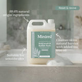 Miniml Bodywash & Bubble Bath - Refreshing Tea Tree & Mint