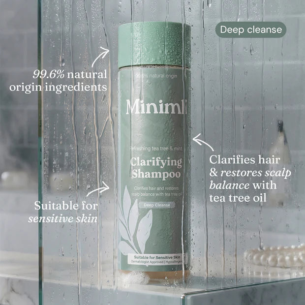 Miniml Clarifying Shampoo - Refreshing Tea Tree & Mint