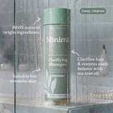 Miniml Clarifying Shampoo - Refreshing Tea Tree & Mint