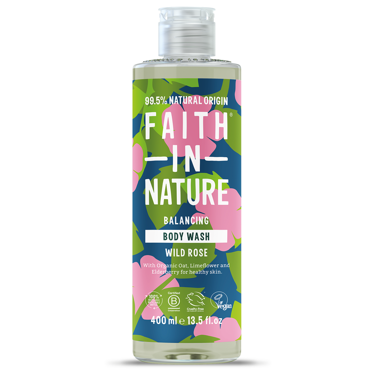Faith in Nature Body Wash - Wild Rose