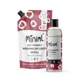 Packaged Refill Miniml Washing Up Liquid - Wild Rhubarb & Lemon