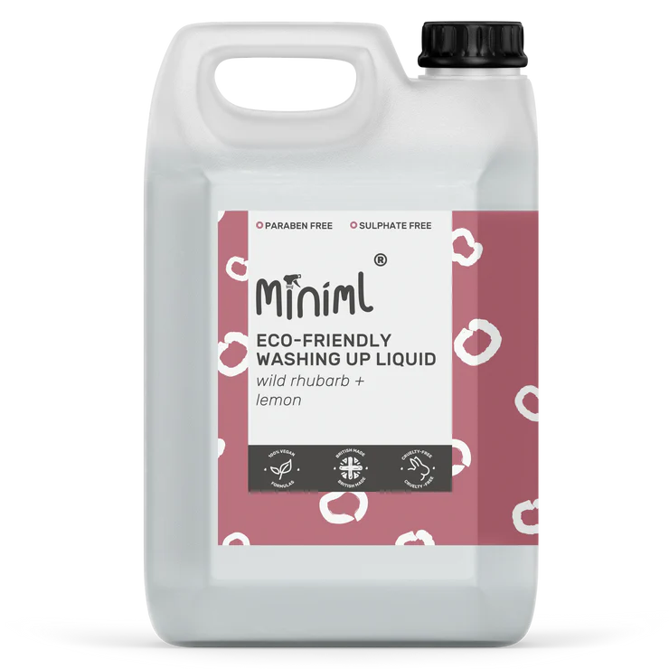 Miniml Washing Up Liquid - Wild Rhubarb & Lemon